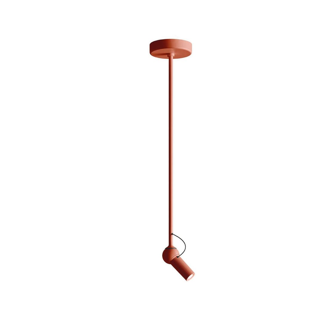 Bird LED-Hängeleuchte rot, Ø 11 cm, Metall - KDLN - Wohnzimmer - Einflammig