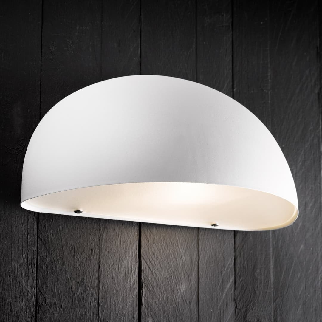 Scorpius Maxi Außenwandleuchte IP33 White - Nordlux BERGEN - Modern - Metall - Einflammig