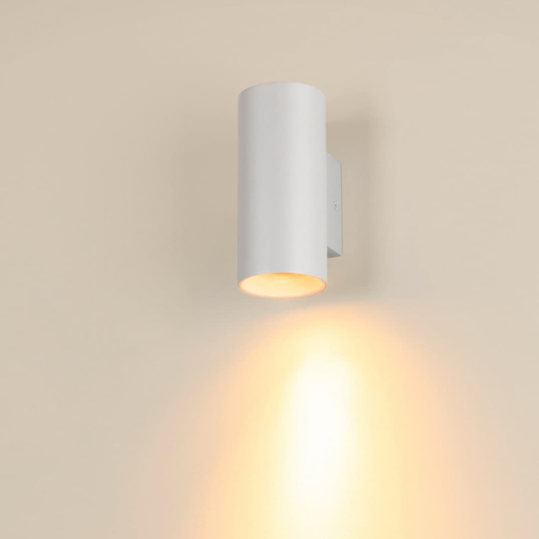 Asto Tube Wandleuchte White - SLV - Wohnzimmer - Modern - Metall - Einflammig