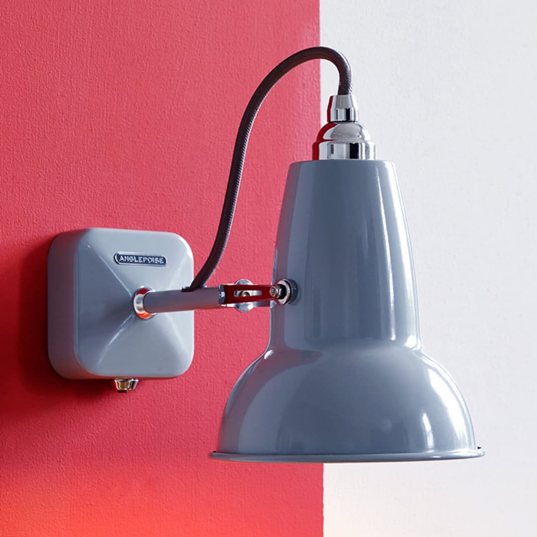 Original 1227 Mini Wandleuchte Dove Grey - Anglepoise - Wohnzimmer - Industrielles Design - Metall - Einflammig