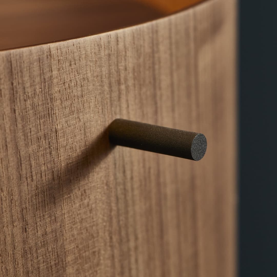 FM 1954 Pendelleuchte Ø41 Walnut - Frandsen - Wohnzimmer - Design - Holz - Mit Schirm
