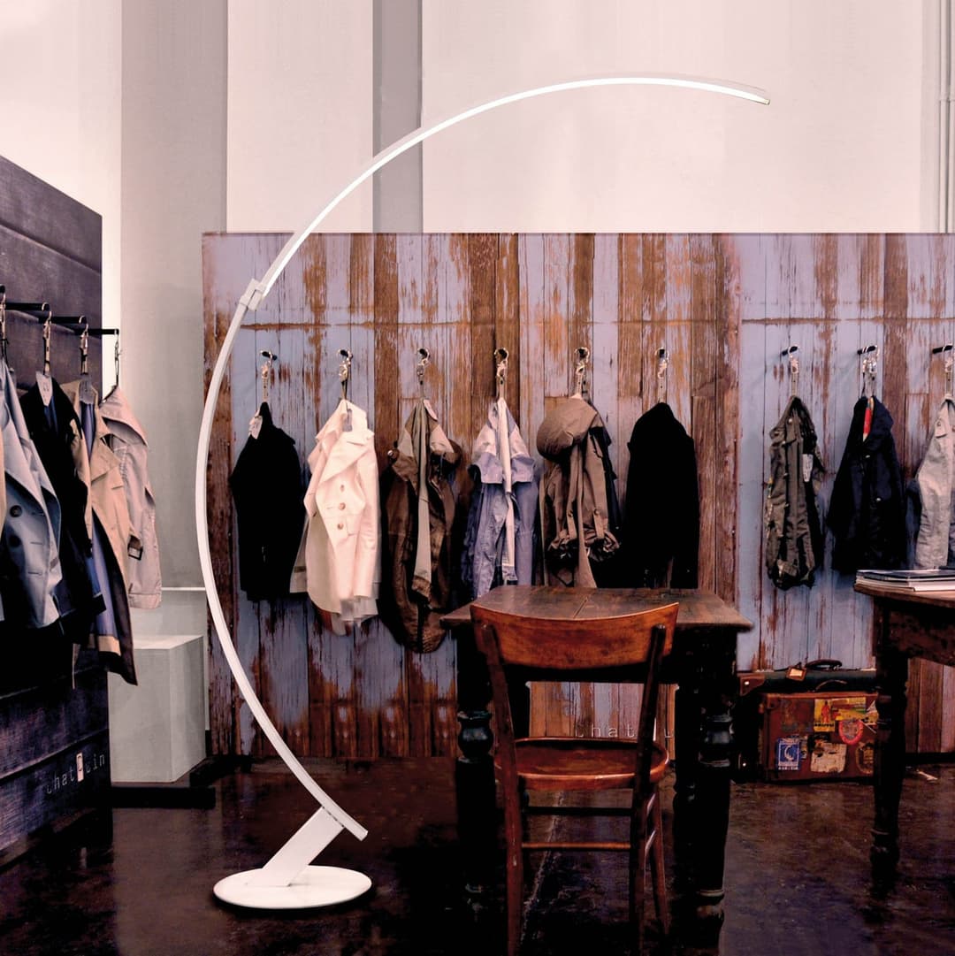 Kyudo Stehleuchte White - KDLN - Wohnzimmer - Design - Metall - Einflammig