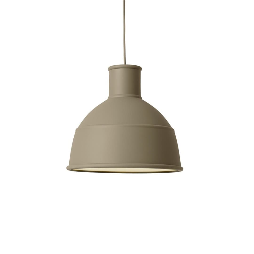 Unfold Pendelleuchte Olive - Muuto - Esszimmer - Design - Kunststoff