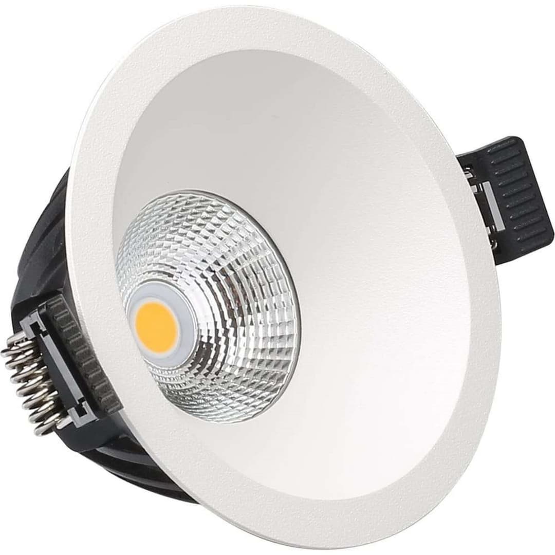 Downlight Spotlight 9W 3000K Weiß - Antidark - Wohnzimmer - Metall