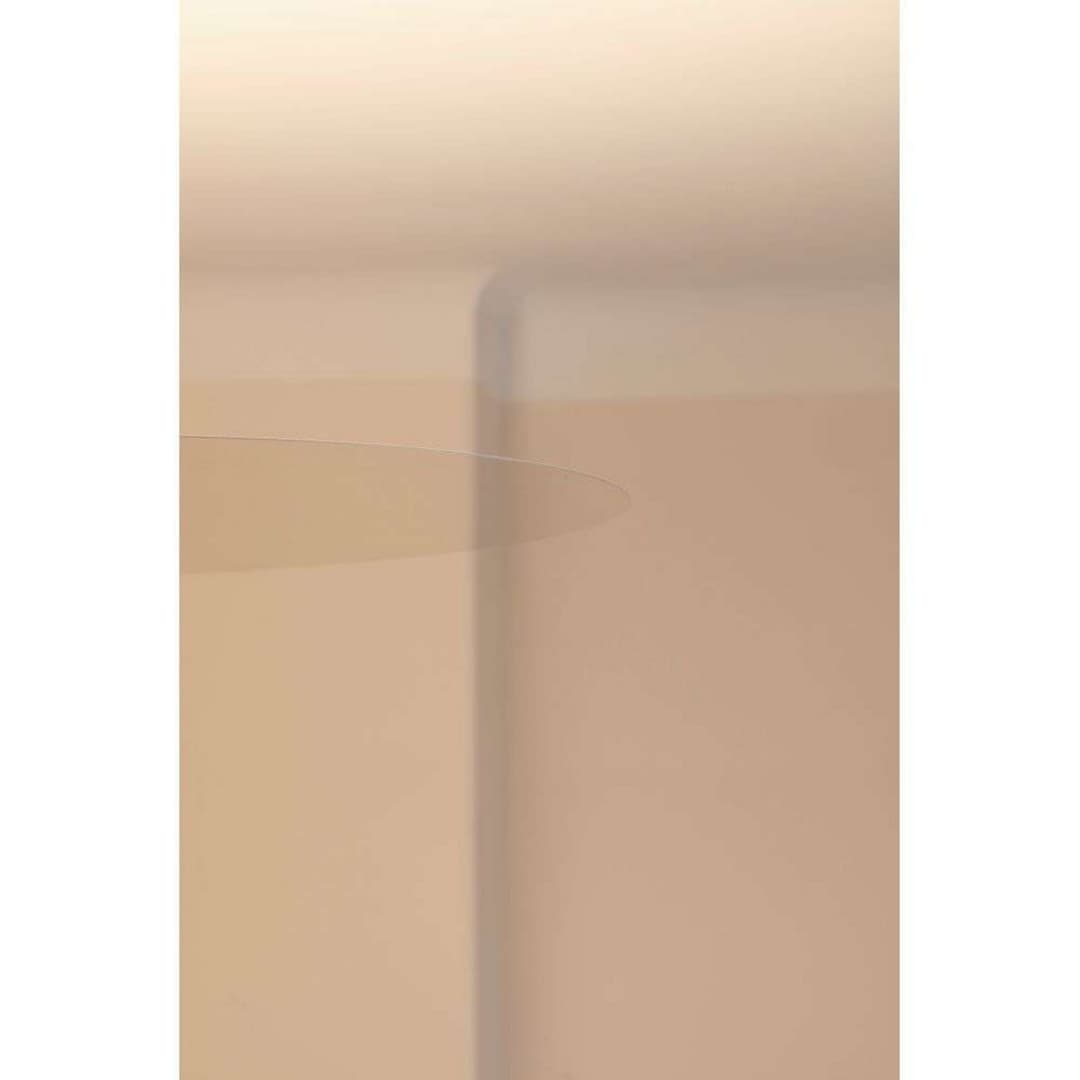 Millimetro Deckenlampe blau, H 23 cm, Ø 50 cm - Luceplan - Wohnzimmer - Aluminium