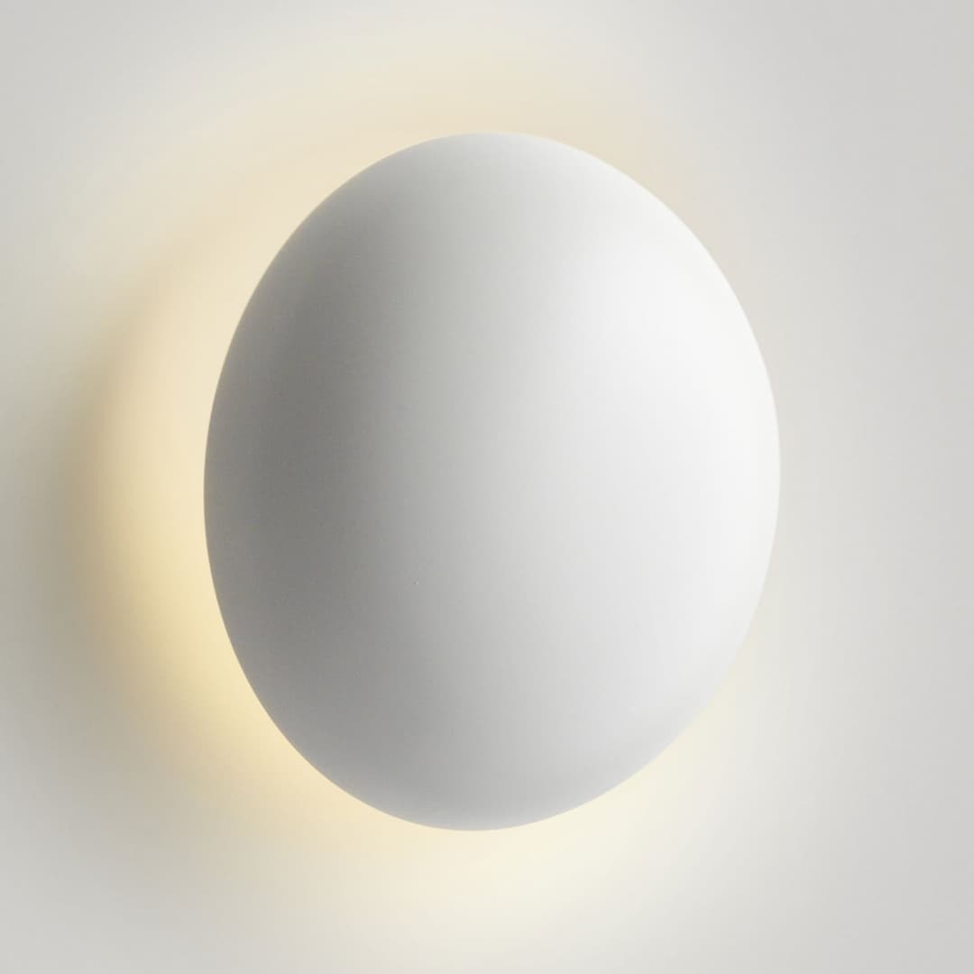 Babila 28 Außenwandleuchte Alu-White - Marset - Design - Metall - Rund