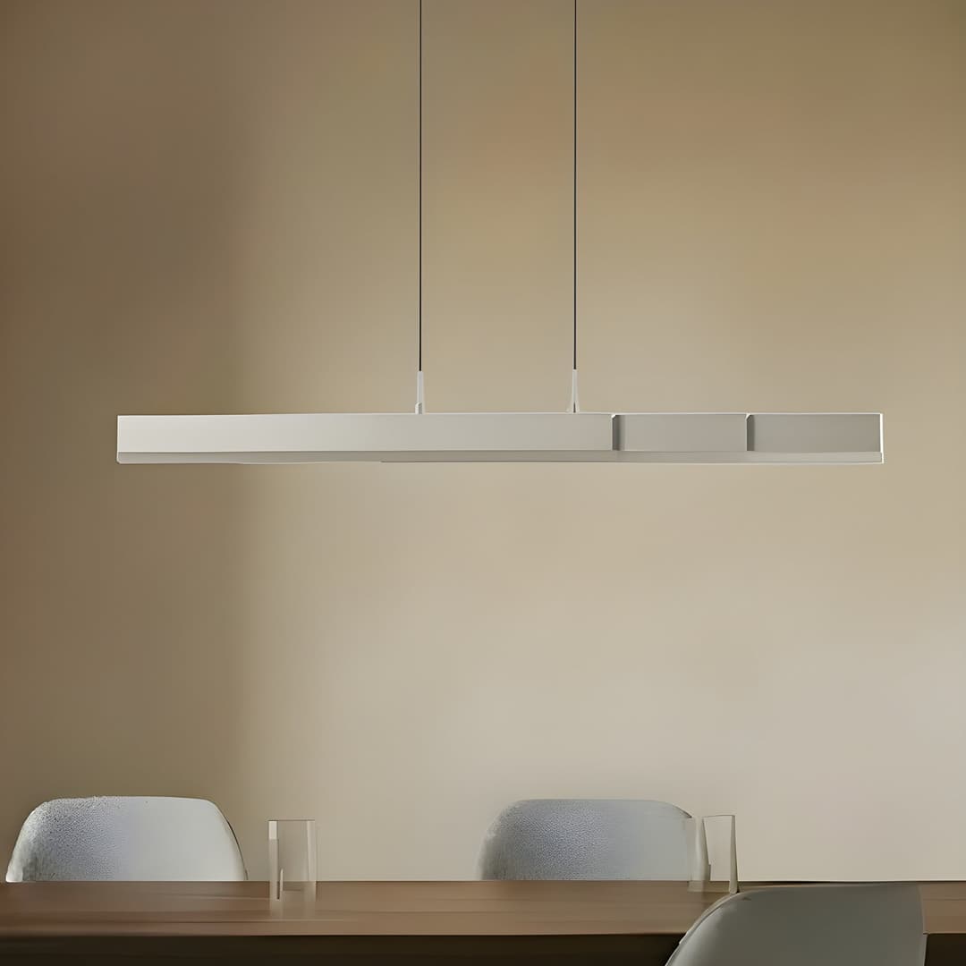 Torven LED-Hängelampe, aluminium, ausziehbar, CCT - Lucande - Wohnzimmer - Modern - Metall - Einflammig