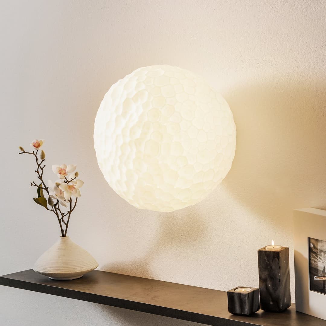 Meteorite 35 C/W Deckenleuchte/Wandleuchte - Artemide - Wohnzimmer - Design - Glas - Rund