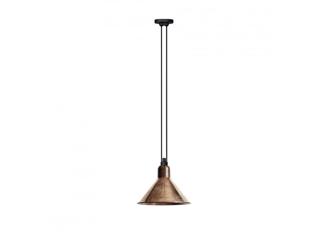 Lampe Gras 322 XL Pendelleuchte, konisch rohkupfer – DCW - Wohnzimmer - Metall