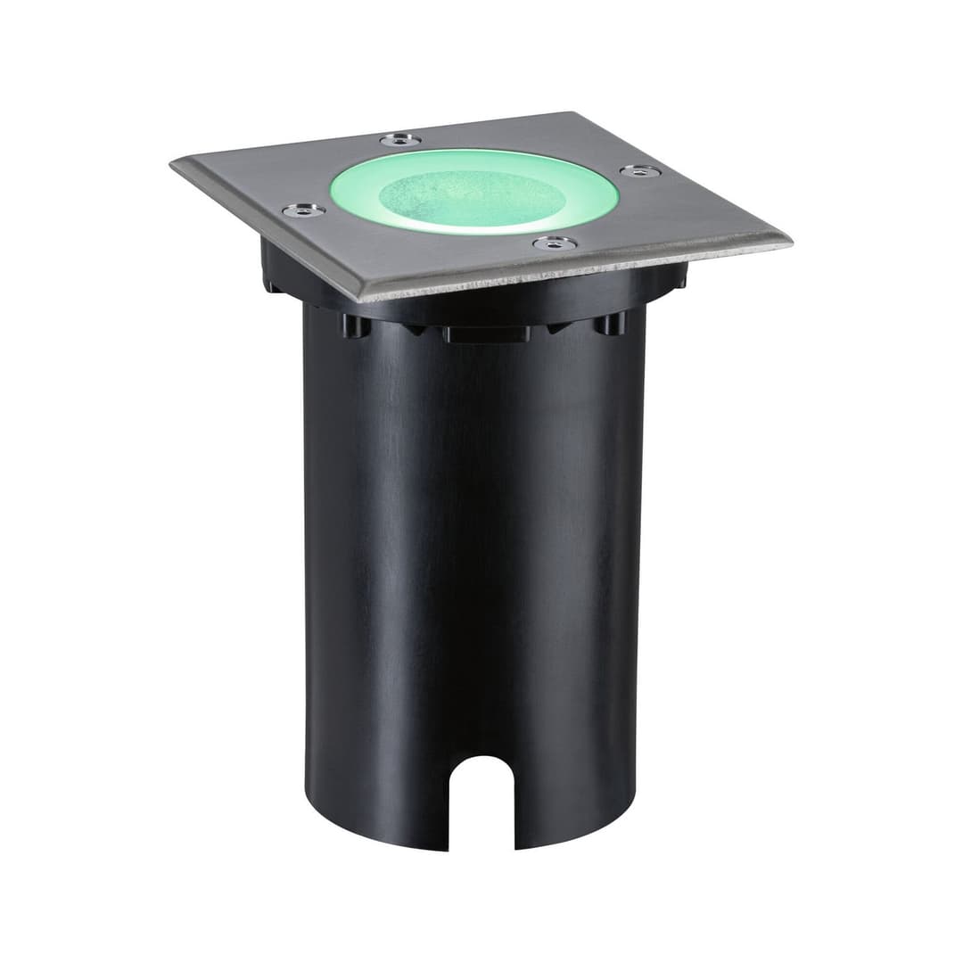 Floor LED-Einbaulampe eckig, RGBW, zigbee, IP67 - Paulmann - Aluminium - Einflammig