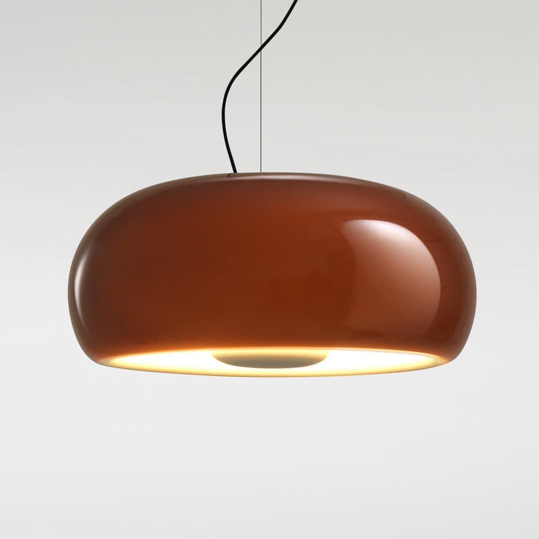 Vetra Pendelleuchte Ø43 Amber - Marset - Wohnzimmer - Design - Glas - Einflammig