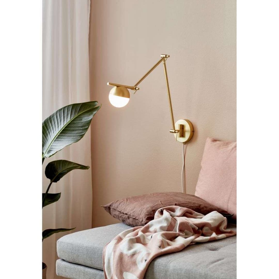 Contina Wand-/Deckenleuchte Brass - Nordlux - Wohnzimmer - Metall