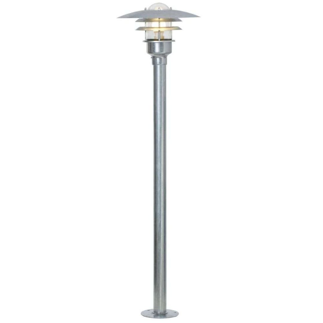 Lønstrup 32 Gartenleuchte Galvanised - Nordlux - Terrasse - Metall