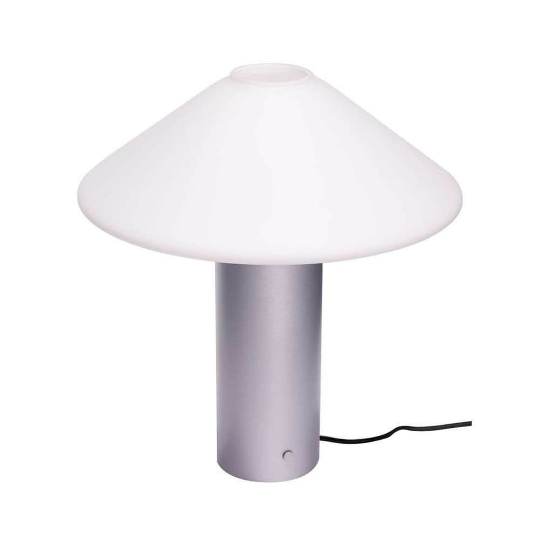 Orbit Tischleuchte Metalllic Silber - Hübsch - Wohnzimmer - Glas