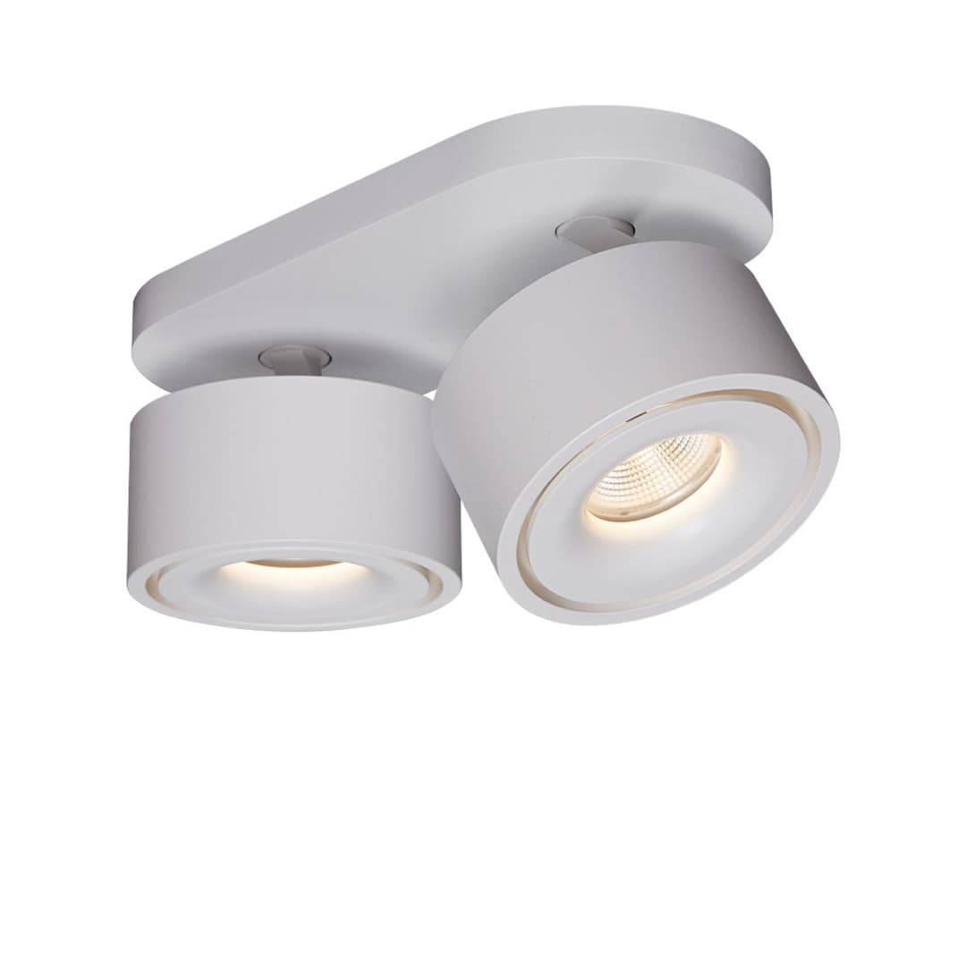 Easy Braccio W2100 LED Deckenleuchte 2700K White - Antidark - Wohnzimmer - Aluminium