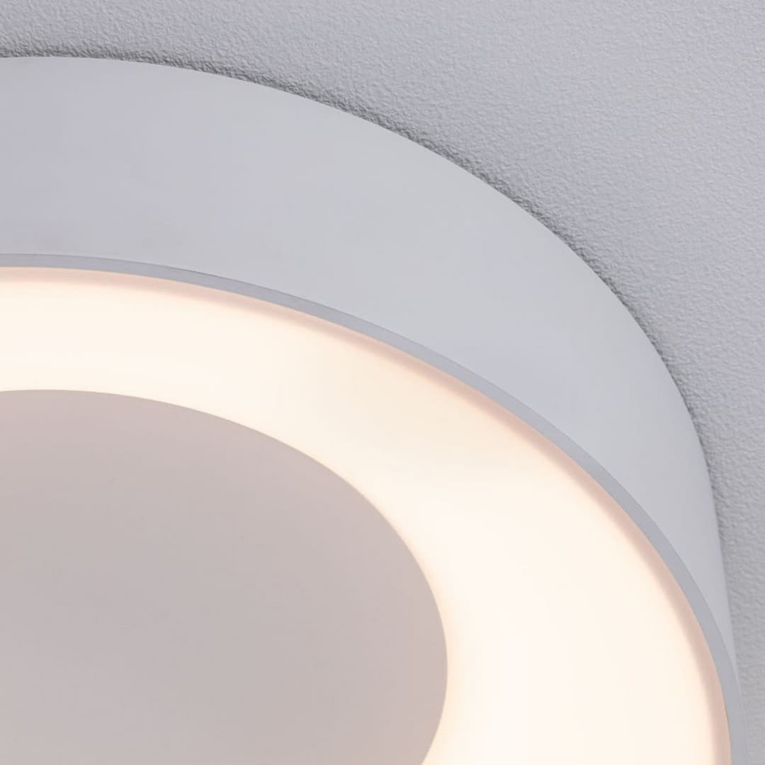 Casca LED Deckenleuchte IP44 1500lm Weiß/Weiß - Paulmann - Badezimmer - Modern - Metall - Bündig