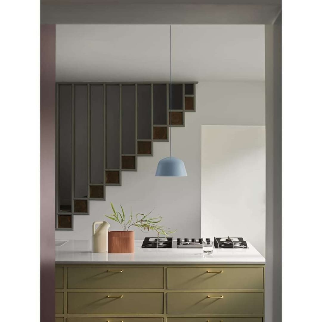 Ambit Pendelleuchte Ø16,5 Light Blue - Muuto - Wohnzimmer - Aluminium