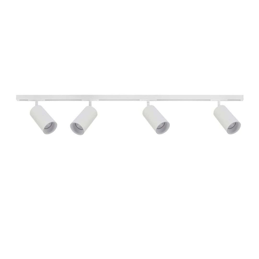 Schienensystem Designline 4 Tube Spots 1,9m weiß - Antidark - Wohnzimmer - Metall