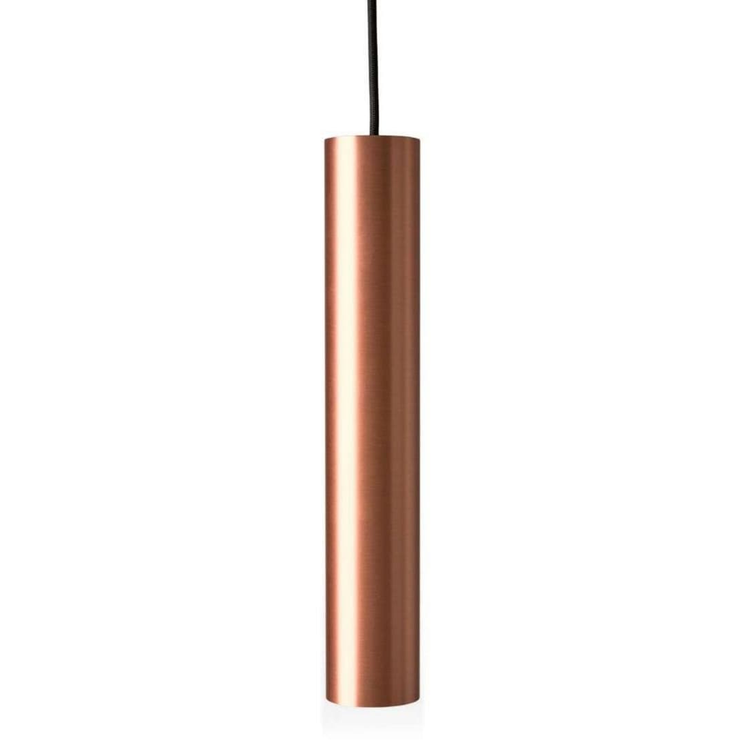 Tube Flex Hängeleuchte Höhe 35cm roségold Metall - Antidark - Wohnzimmer