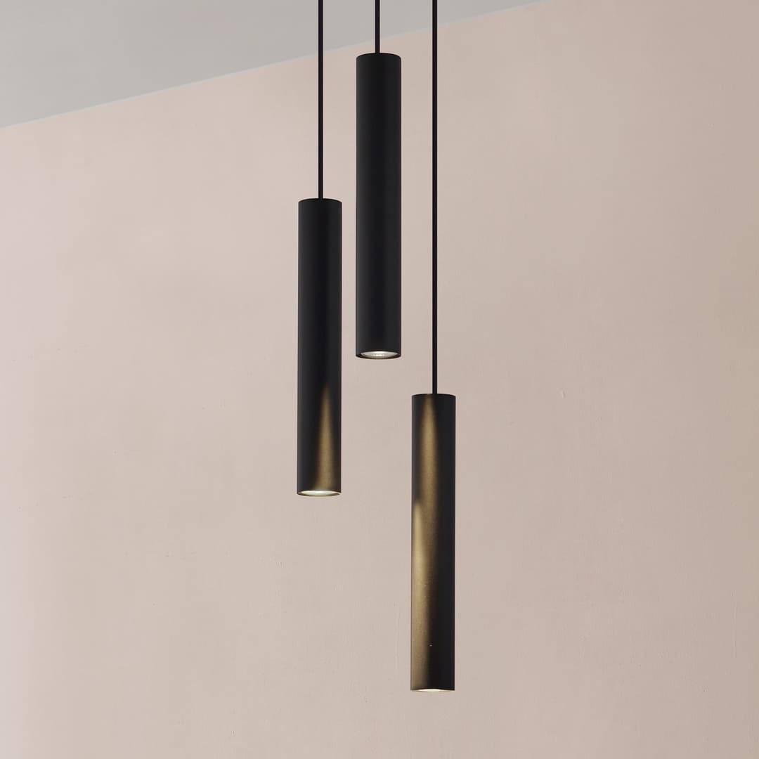 Joffrey Cluster Pendelleuchte Black - Lindby - Wohnzimmer - Modern - Metall - Mehrflammig