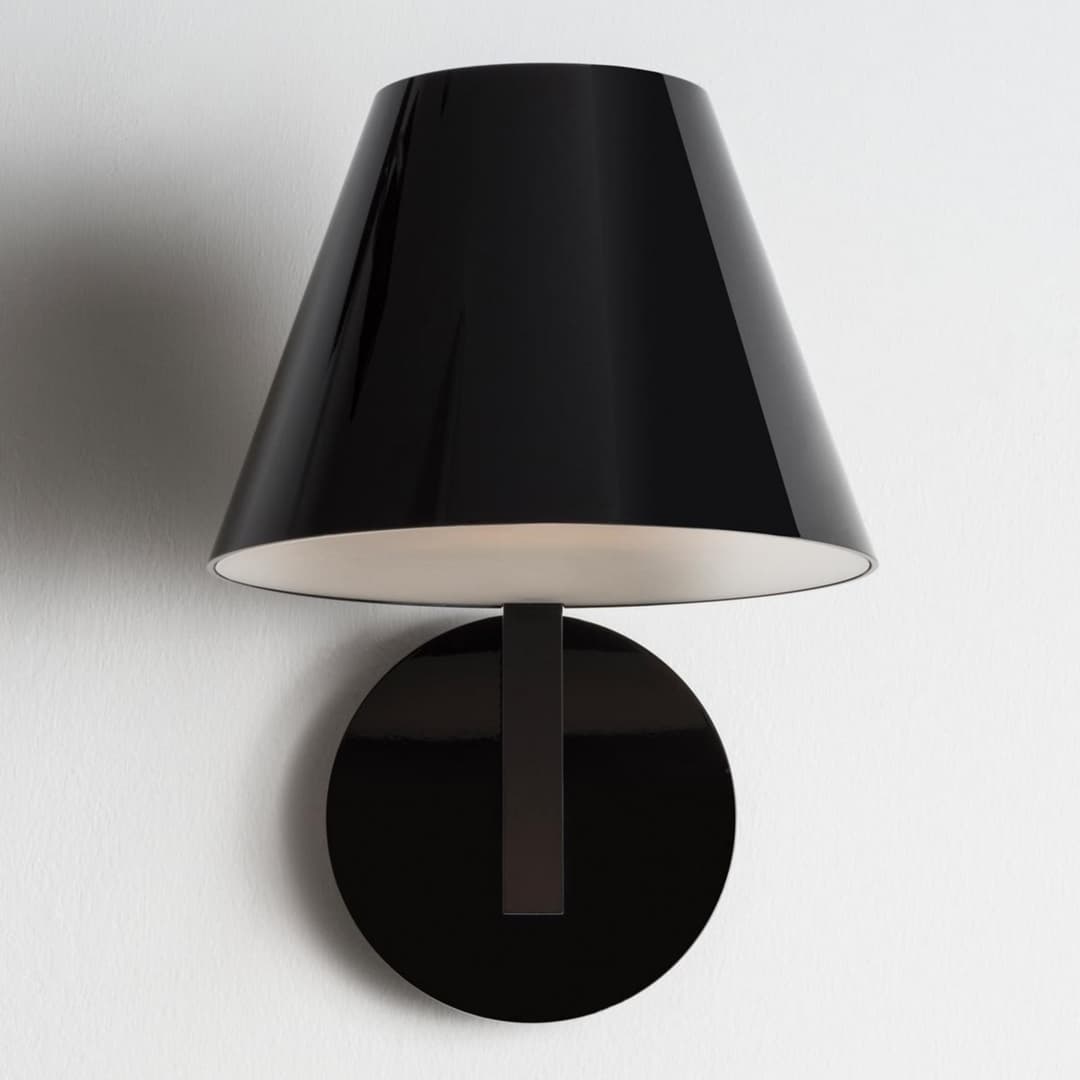 La Petite Wandleuchte Schwarz - Artemide - Wohnzimmer - Design - Metall - Mehrflammig