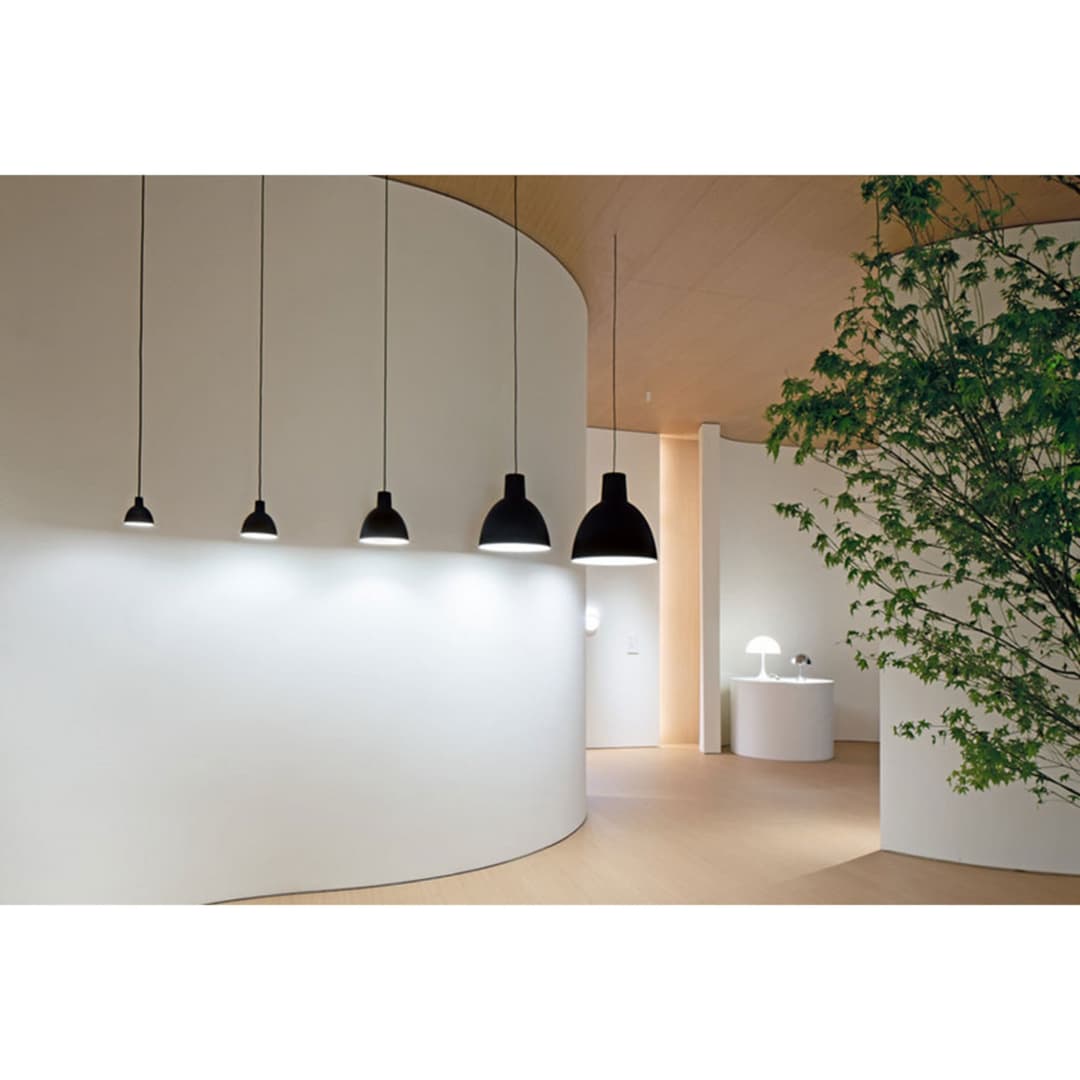 Toldbod 400 Pendel White - Louis Poulsen - Esszimmer - Design - Aluminium - Einflammig