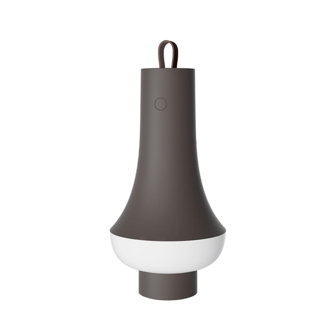 Tomoshi Portable Tischleuchte, dunkelbraun - Louis Poulsen - Wohnzimmer - Kunststoff