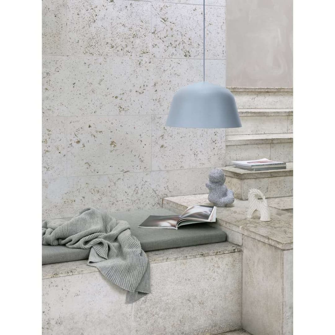 Ambit Pendelleuchte Ø40 Light Blue - Muuto - Wohnzimmer - Aluminium