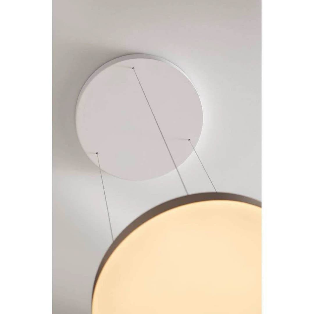 Avela Pendelleuchte Soft Ivory - Loom Design - Wohnzimmer - Modern - Aluminium - Einflammig