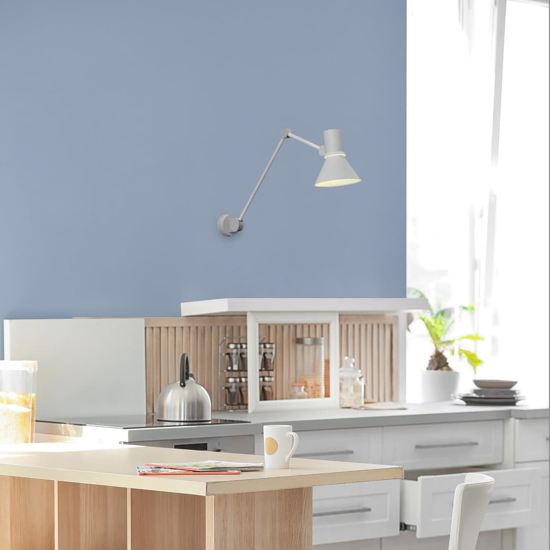 Type 80™ W3 Wandleuchte HW Grey Mist - Anglepoise Type 80 W3 - Wohnzimmer - Design - Metall - Einflammig