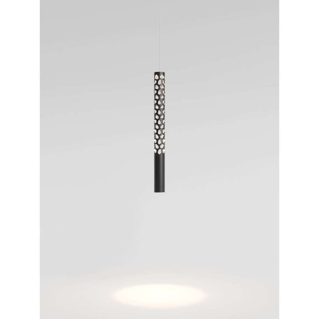 Squiggle H6 Pendelleuchte Matt Black - Rotaliana - Metall