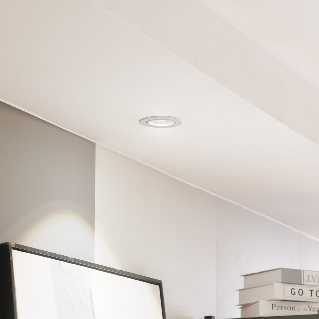 Zarik LED Einbauspots 4000K Weiß - Arcchio - Wohnzimmer - Modern - Aluminium - Rund