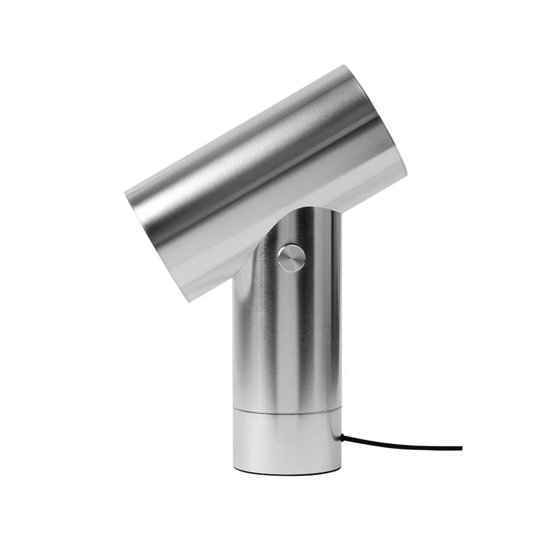 Beam Tischleuchte H45,4 Polished Aluminium - Muuto - Schlafzimmer