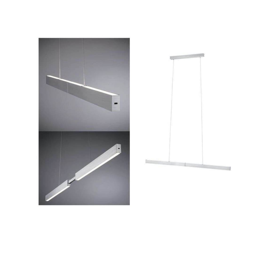 Aptare LED-Hängelampe, alu, Sensor, dimmbar - Paulmann - Esszimmer - Metall