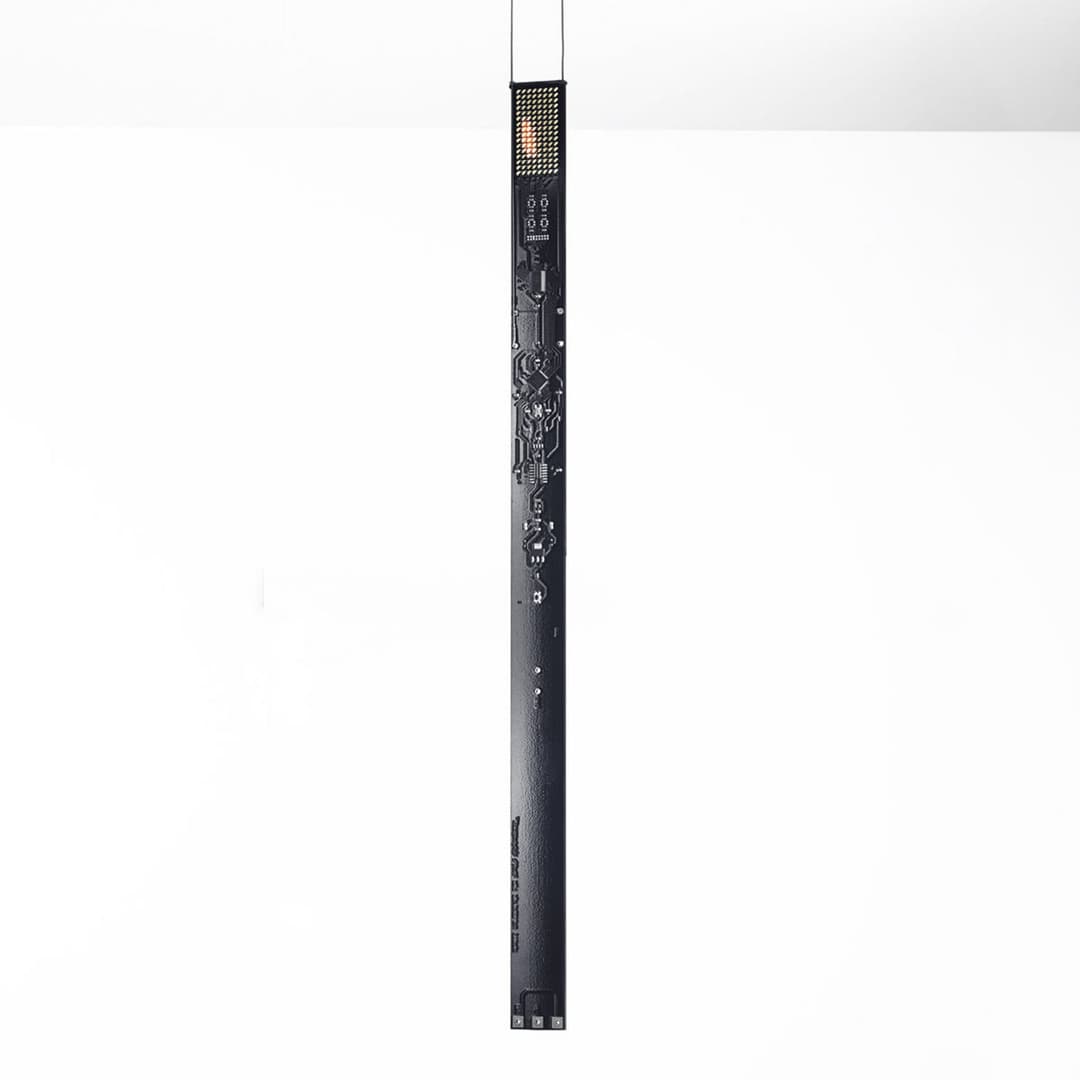 One New Flame Pendelleuchte Schwarz - Ingo Maurer - Wohnzimmer - Design - Metall - Einflammig