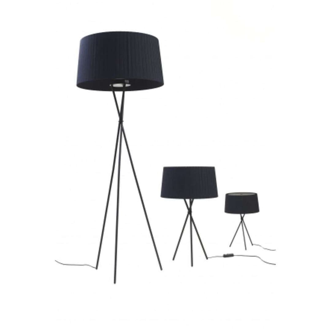 Trípode G5 Stehleuchte, schwarz - Santa & Cole - Wohnzimmer - Metall