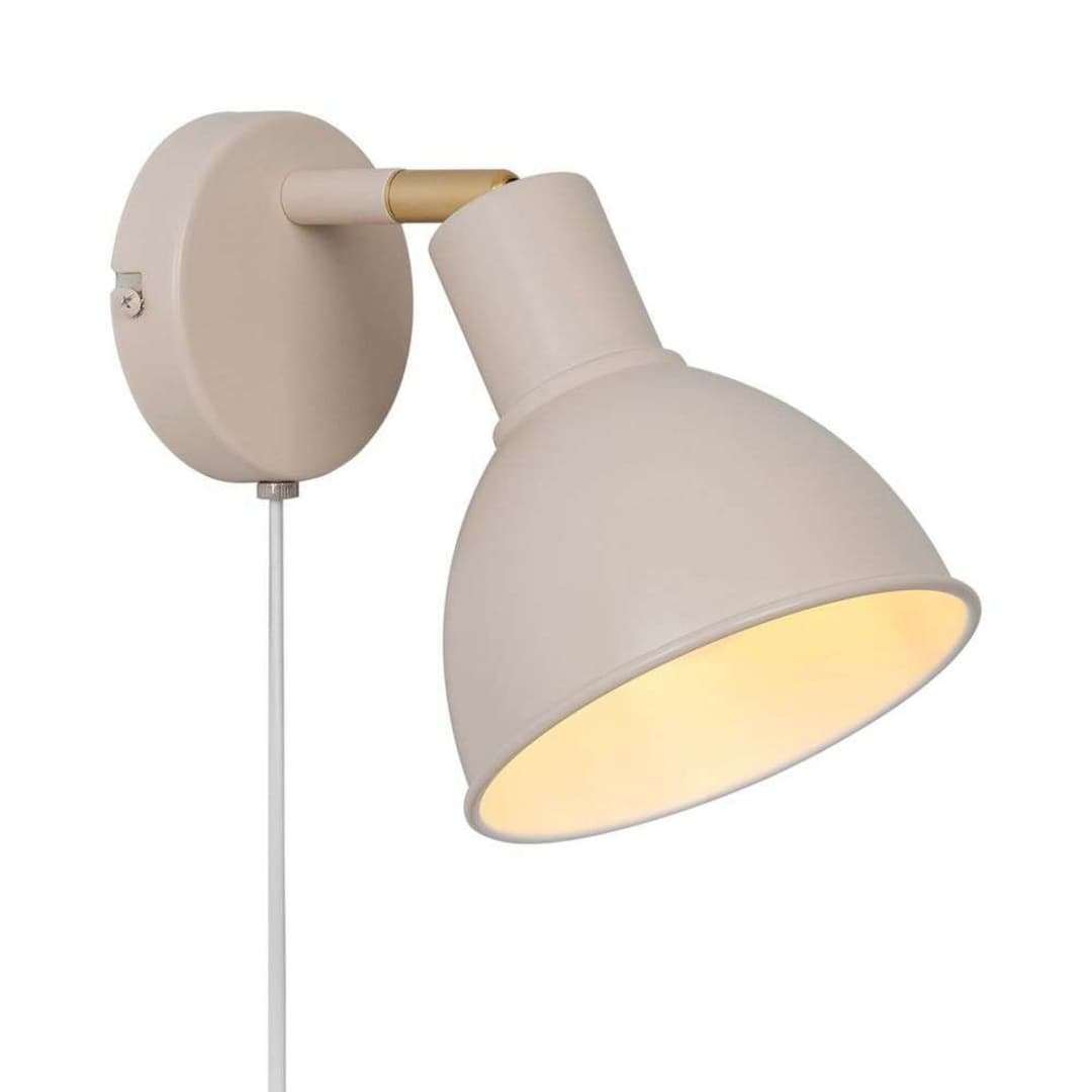 Pop Wandleuchte Beige - Nordlux - Wohnzimmer - Metall