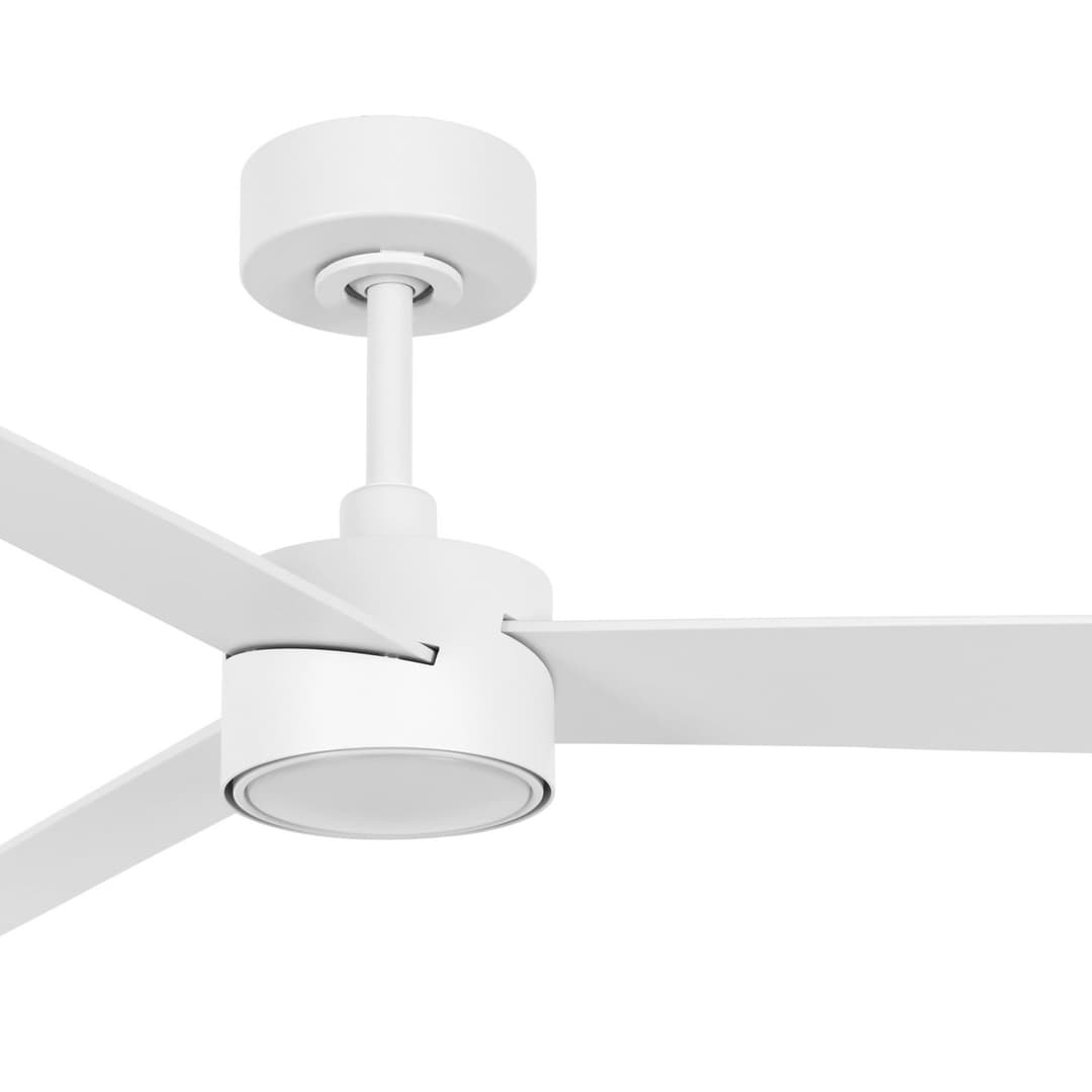Climate IV Deckenventilator mit Licht, weiß, leise - Beacon Beacon Lighting - Wohnzimmer - Modern - Kunststoff
