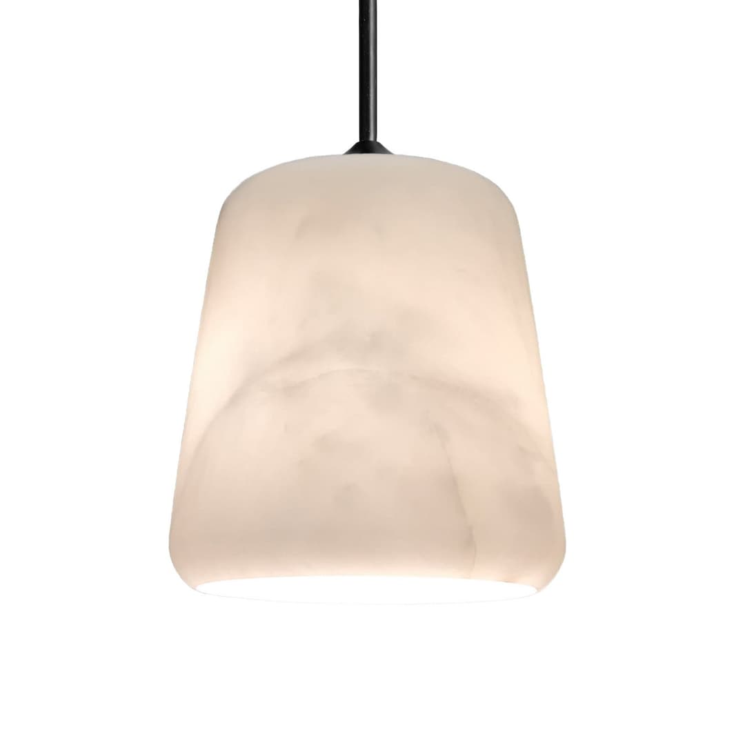 Material Pendelleuchte The Black Sheep - New Works Material New Edition - Wohnzimmer - Design - Stein - Einflammig