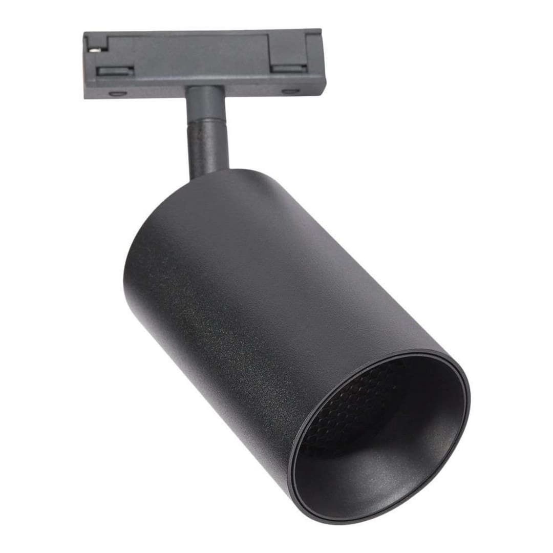 Designline Tube PRO Schienenspot schwarz GU10 - Antidark - Wohnzimmer - Metall