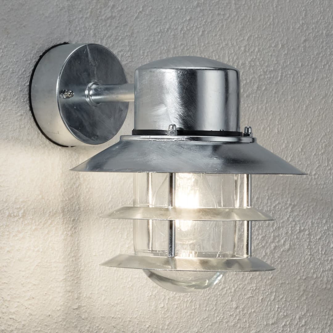 Blokhus Down Wandleuchte Galvanised - Nordlux - Modern - Metall - Einflammig