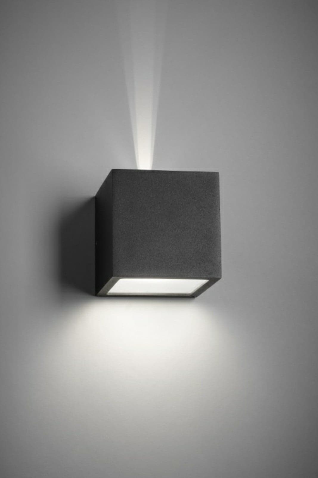Cube LED-Außenwandlampe, 3000K, schwarz - Light Point LIGHT-POINT - Terrasse - Aluminium