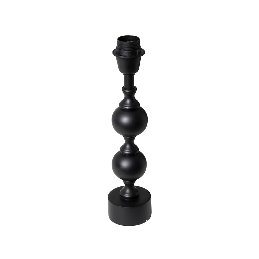 Deborah Tischlampe, schwarz, Höhe 35 cm, Alu - Watt & Veke - Wohnzimmer - Design - Aluminium - Einflammig