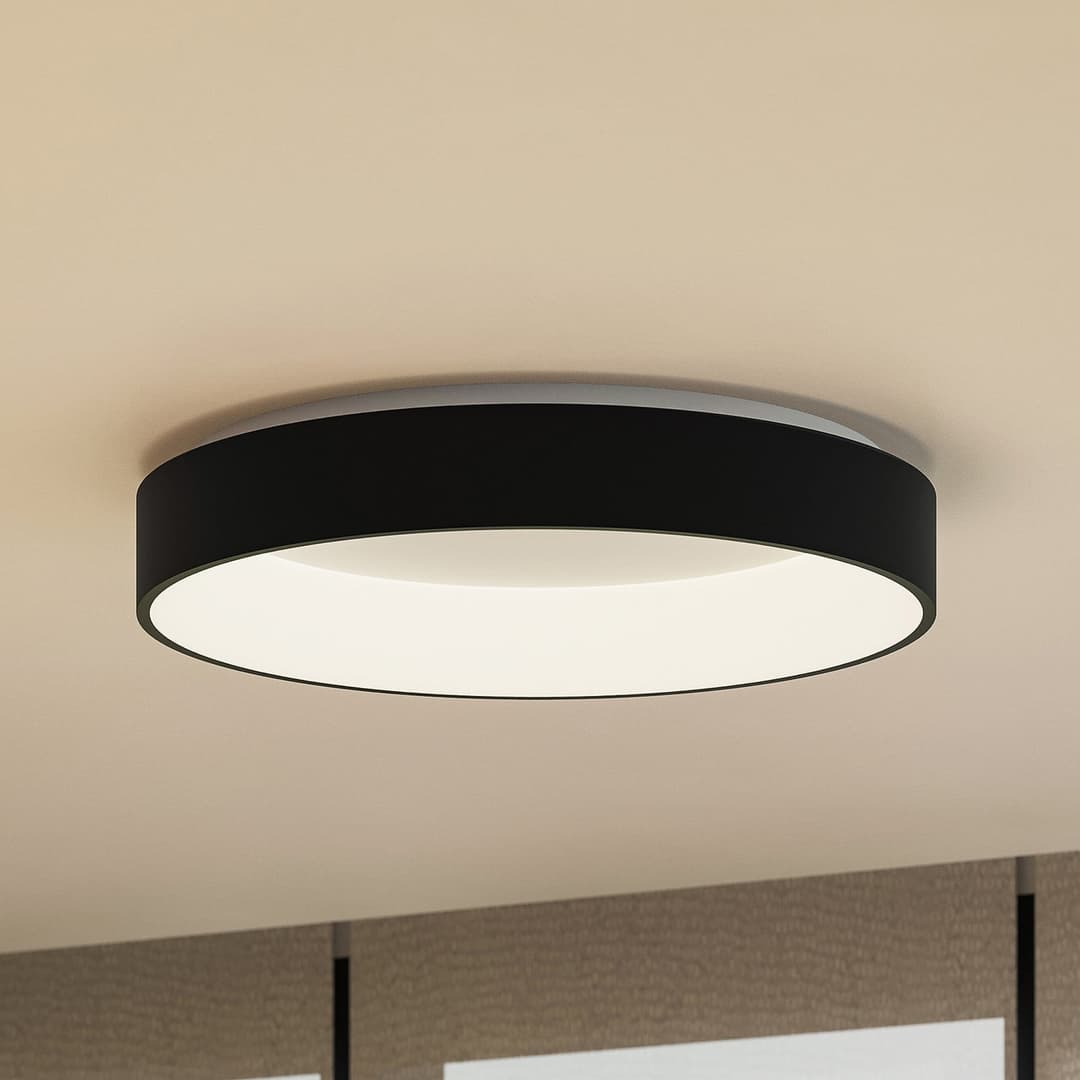 Aleksi Round LED Deckenleuchte Ø60 Black - Arcchio - Küche - Modern - Metall - Rund