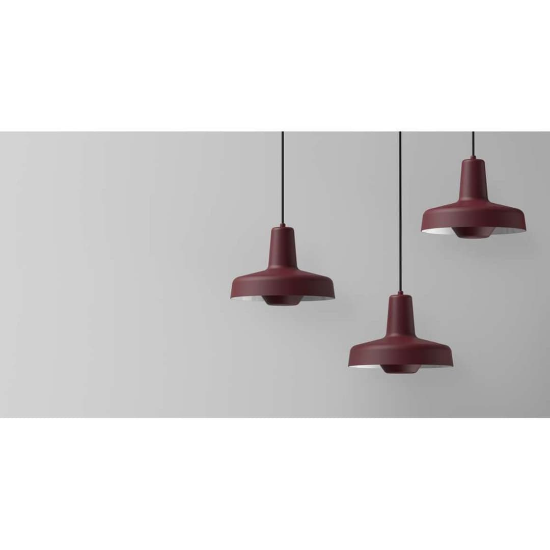 Arigato Pendelleuchte Red - Grupa - Küche - Vintage - Aluminium