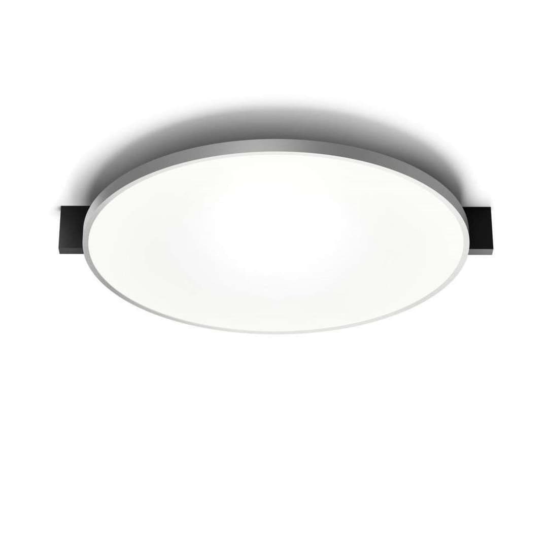 Inlay Round C3 Deckenlampe, schwarz/silber - Light-Point LIGHT-POINT Design by Studio F.A. Porsche - Schlafzimmer - Aluminium