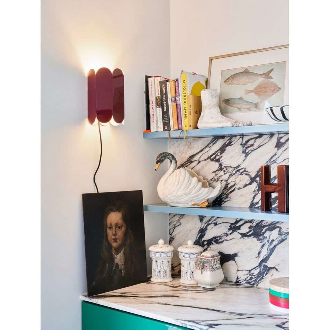 Arcs Switch Wandleuchte Sea Green - HAY - Wohnzimmer - Metall