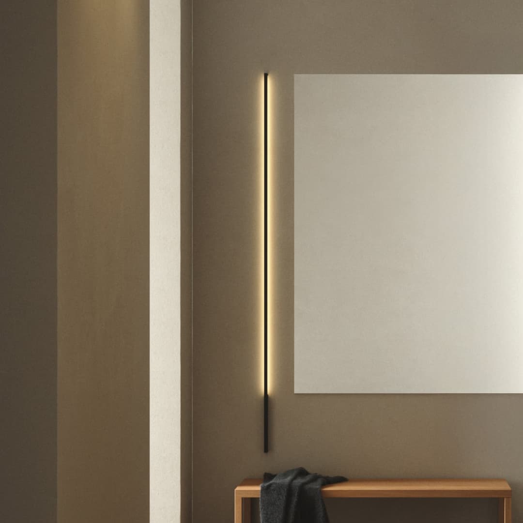 Stripe C/W LED-Lichtleiste schwarz, 200cm, CCT - Light-Point - Wohnzimmer - Design - Aluminium - Einflammig
