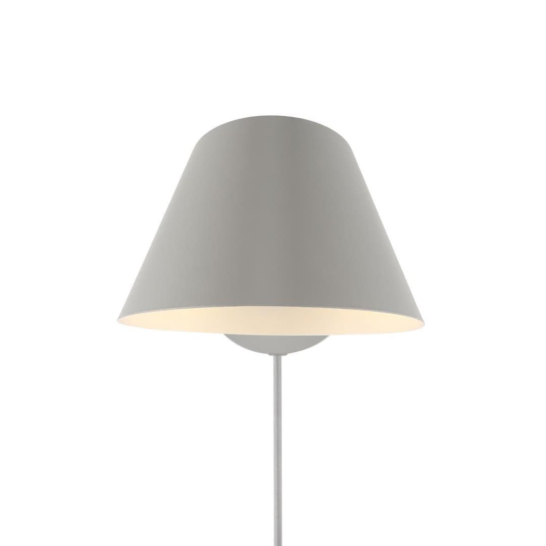 Stay Short Wandleuchte Grau - DFTP DFTP by Nordlux - Schlafzimmer - Design - Metall - Einflammig