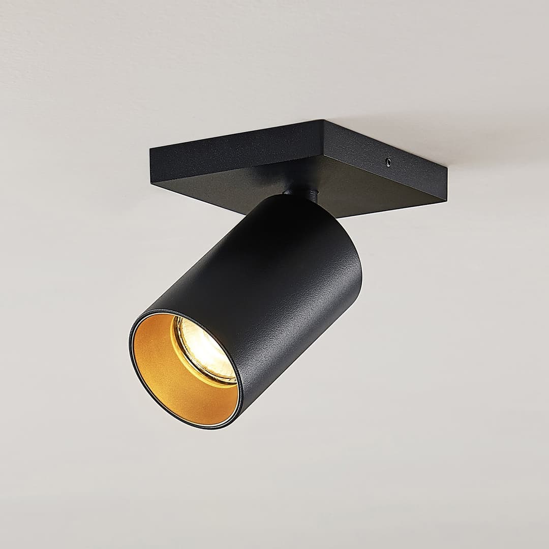 Brinja 1 Deckenleuchte Schwarz - Arcchio - Flurbereich - Modern - Aluminium - Einflammig